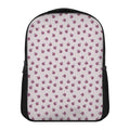 Pink Ladybug Pattern Print Casual Backpack