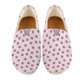 Pink Ladybug Pattern Print Casual Shoes