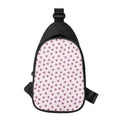 Pink Ladybug Pattern Print Sling Bag