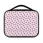 Pink Ladybug Pattern Print Classic Bible Case