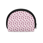 Pink Ladybug Pattern Print Coin Purse