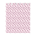 Pink Ladybug Pattern Print Curtain