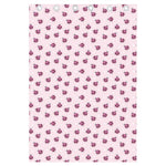 Pink Ladybug Pattern Print Curtain