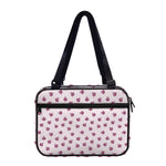 Pink Ladybug Pattern Print Double Strap Bible Bag