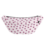 Pink Ladybug Pattern Print Fanny Pack