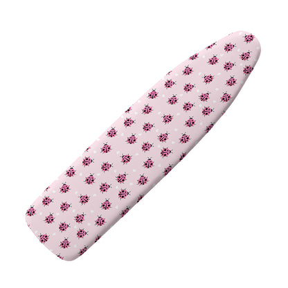 Pink Ladybug Pattern Print Ironing Board Cover