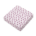 Pink Ladybug Pattern Print Outdoor Seat Cushion Cover