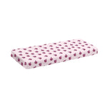 Pink Ladybug Pattern Print Piano Keyboard Cover