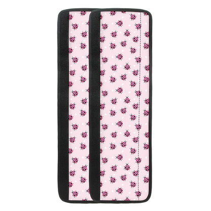 Pink Ladybug Pattern Print Refrigerator Handle Covers