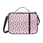 Pink Ladybug Pattern Print Shoulder Strap Bible Bag