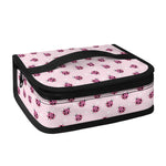 Pink Ladybug Pattern Print Small Lunch Bag
