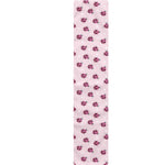 Pink Ladybug Pattern Print Table Runner