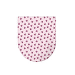 Pink Ladybug Pattern Print Toilet Lid Cover