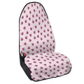 Pink Ladybug Pattern Print Waterproof Car Seat Cover