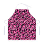 Pink Leopard Print Adjustable Apron