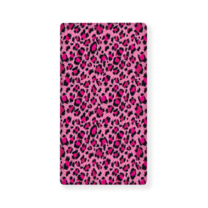 Pink Leopard Print Baby Crib Sheet