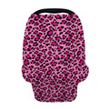 Pink Leopard Print Baby Seat Cover
