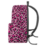 Pink Leopard Print Backpack