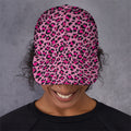 Pink Leopard Print Baseball Cap