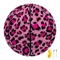 Pink Leopard Print Basketball