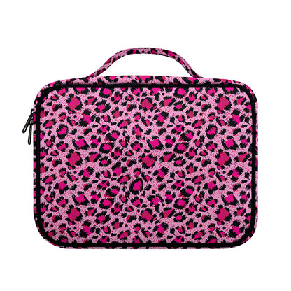 Pink Leopard Print Briefcase Bible Bag