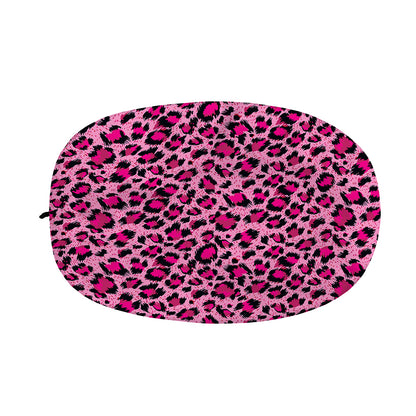 Pink Leopard Print Car Side Mirror Covers