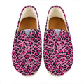 Pink Leopard Print Casual Shoes