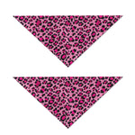 Pink Leopard Print Dog Bandana
