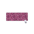 Pink Leopard Print Extended Mouse Pad