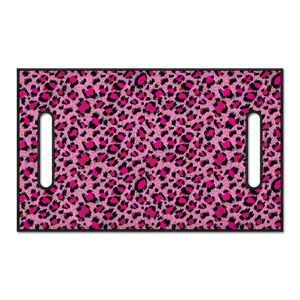 Pink Leopard Print Golf Cart Seat Cover
