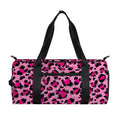 Pink Leopard Print Gym Bag