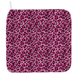 Pink Leopard Print Hand Towel