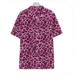 Pink Leopard Print Hawaiian Shirt