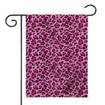 Pink Leopard Print House Flag