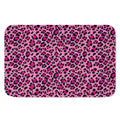 Pink Leopard Print Indoor Door Mat