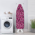 Pink Leopard Print Ironing Board Cover