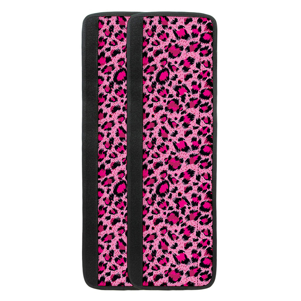 Pink Leopard Print Refrigerator Handle Covers