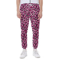 Pink Leopard Print Joggers