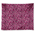 Pink Leopard Print Tapestry