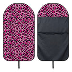 Pink Leopard Print Waterproof Car Seat Cover