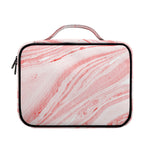 Pink Liquid Marble Print Briefcase Bible Bag