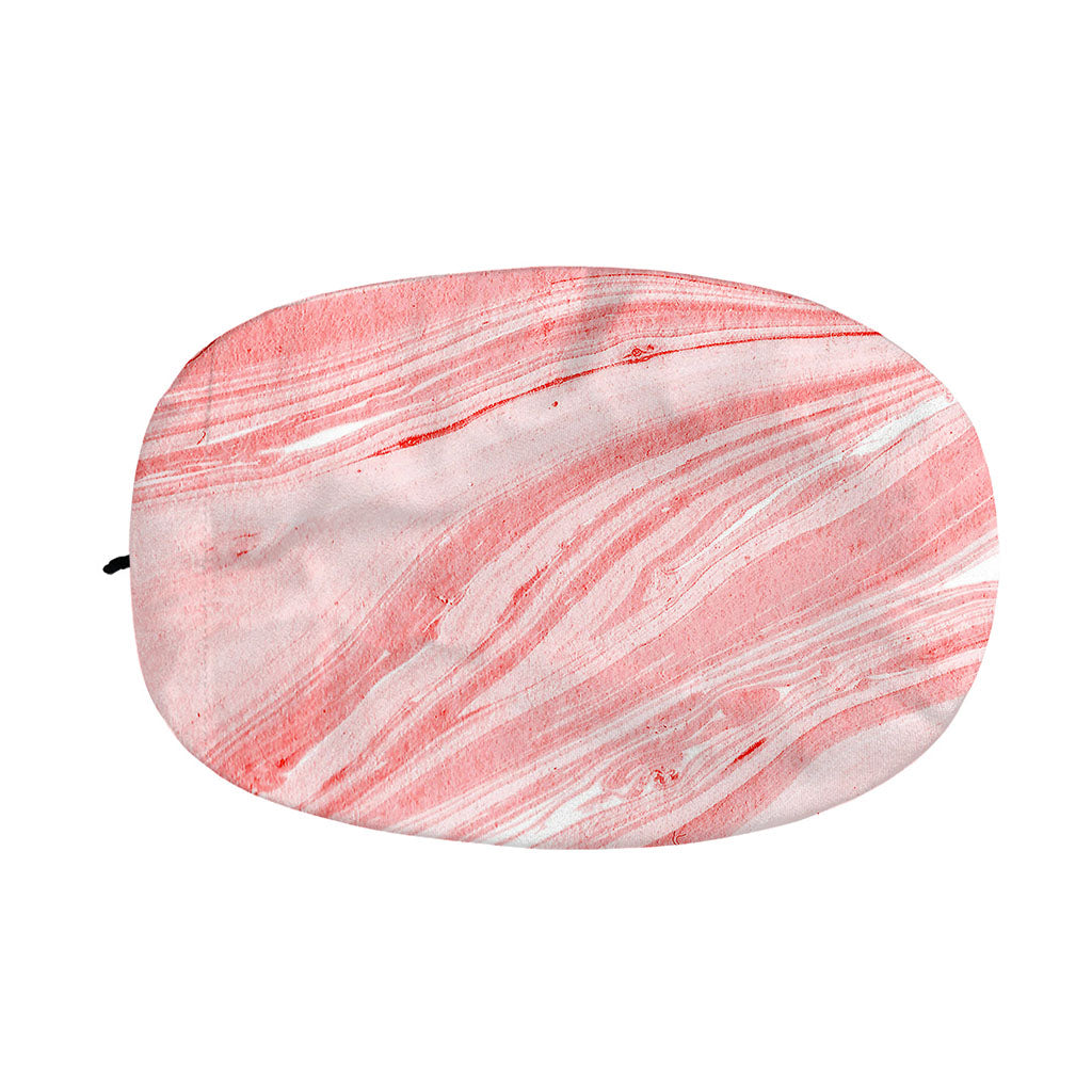 Pink Liquid Marble Print Car Side Mirror Covers