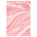 Pink Liquid Marble Print Curtain