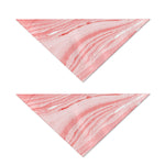Pink Liquid Marble Print Dog Bandana