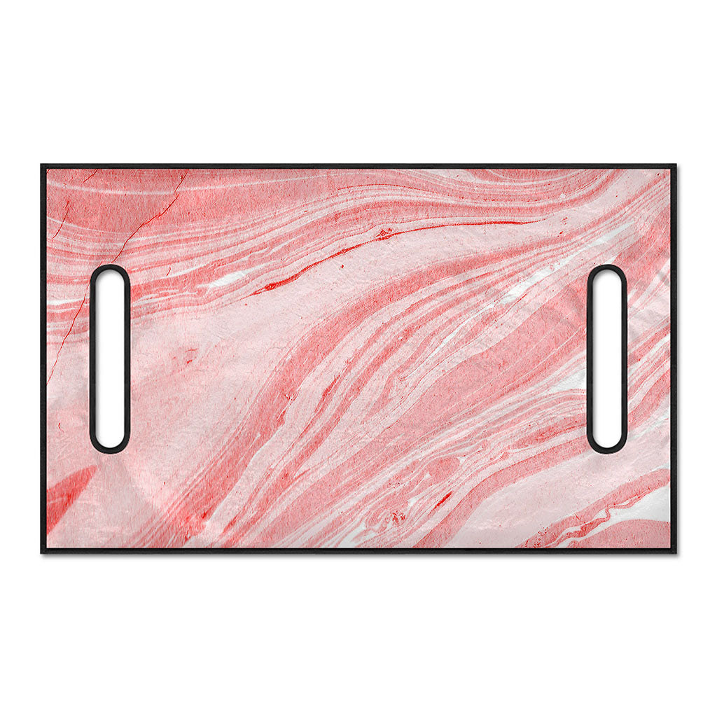 Pink Liquid Marble Print Golf Cart Seat Cover