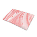 Pink Liquid Marble Print Pet Cooling Mat Cover