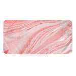 Pink Liquid Marble Print Towel
