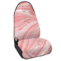 Pink Liquid Marble Print Waterproof Car Seat Cover