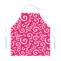 Pink Lollipop Candy Pattern Print Adjustable Apron