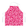 Pink Lollipop Candy Pattern Print Adjustable Apron